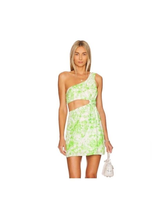 For Love And Lemons Dresses & Skirts - FOR LOVE AND LEMONS Devon Tie-Dye One-Shoulder Dress